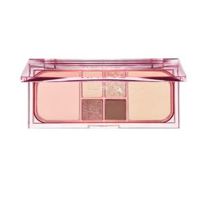 Amuse - Vegan face multi-functional blush eyeshadow palette, #01 Moon Glow