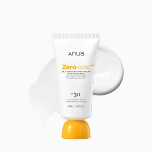 Anua - Zero-cast Moisturizing Finish Sunscreen, 50ml