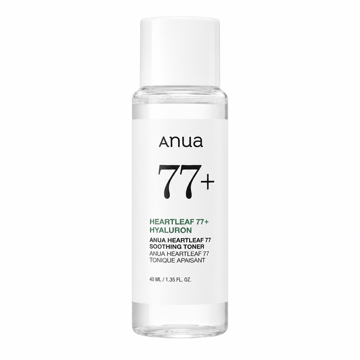 Anua - Mini Heartleaf 77+ Hyaluron Soothing Toner, 40ml