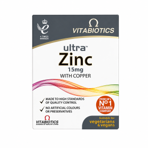Vitabiotics – Ultra Zinc with Copper 15mg, 60 Tablets